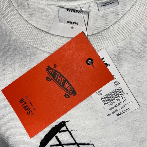 Wtaps x Vans Off the Wall Tee M UNI​​​ - Picture 13 of 14